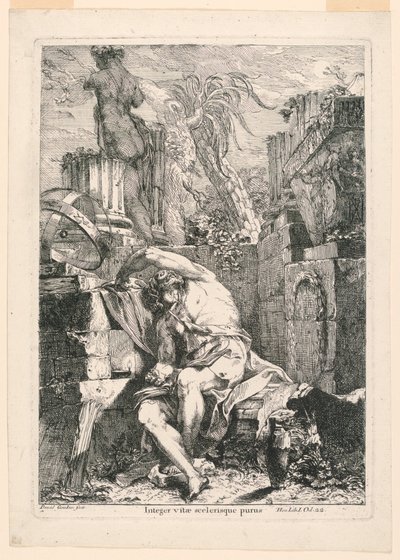 Integer vitae scelerisque purus (Horacio, Odas. Libro I,22) de Giovanni David