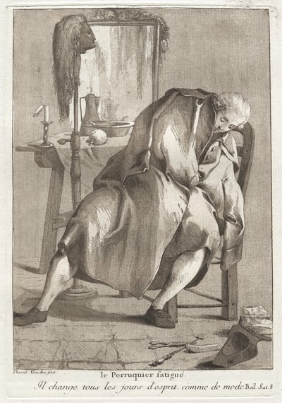 El peluquero cansado de Giovanni David