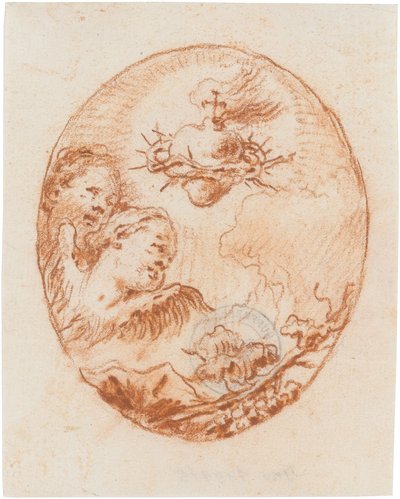 El Sagrado Corazón de Jesús de Giovanni Domenico Tiepolo