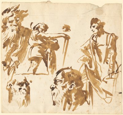 Figuras y caras de Giovanni Domenico Tiepolo