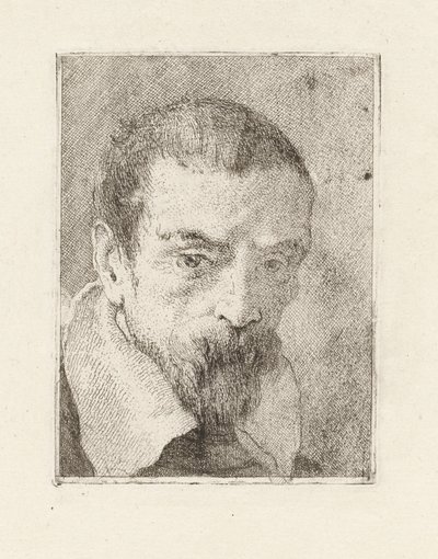 Viejo con barba y cabeza descubierta, de la Raccolta di Teste (Colección de cabezas) de Giovanni Domenico Tiepolo
