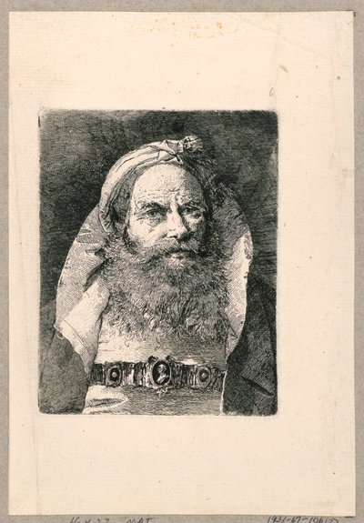 Colección de cabezas de Giovanni Domenico Tiepolo
