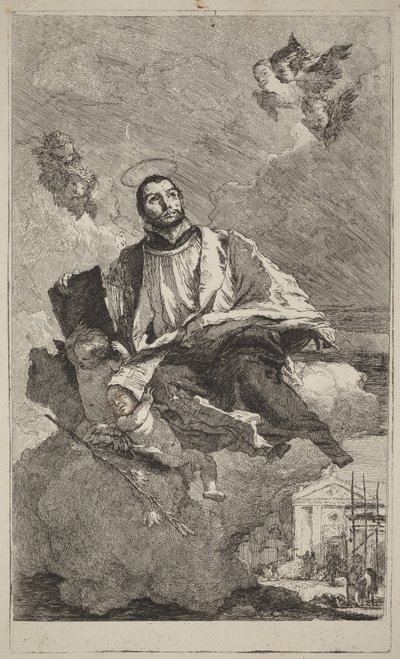 San Cayetano de Thiene de Giovanni Domenico Tiepolo