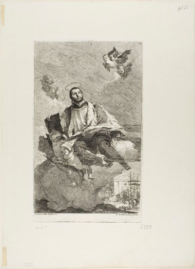 San Gaetano de Thiene de Giovanni Domenico Tiepolo