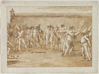 El juego de bolos de Giovanni Domenico Tiepolo