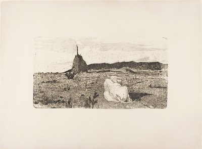 Vaca sagrada de Giovanni Fattori