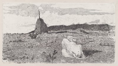 Vaca sagrada de Giovanni Fattori