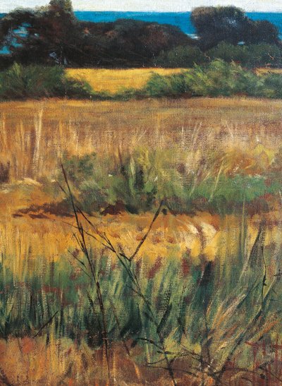 Italia, Florencia, Maremma Toscana, circa 1894 (detalle) de Giovanni Fattori