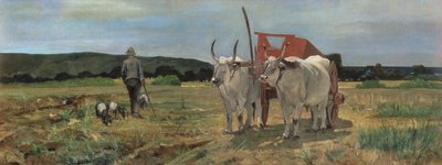 Carreta de bueyes en la Maremma Toscana de Giovanni Fattori