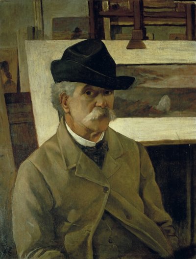 Autorretrato de Giovanni Fattori