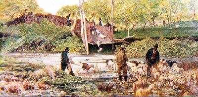 El Salto de la Oveja de Giovanni Fattori