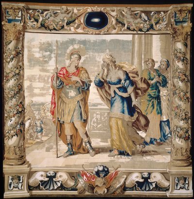 Eneas se despide de Dido de Giovanni Francesco (1610 62) Romanelli