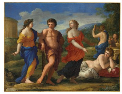La elección de Hércules de Giovanni Francesco Romanelli