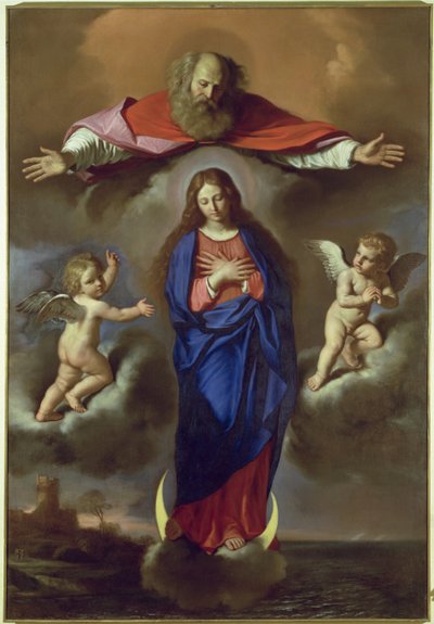 La Inmaculada Concepción de Giovanni Francesco Barbieri