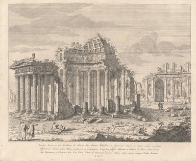 El Templo de Juno y Júpiter de Giovanni Francesco Costa