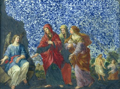 Las Santas Mujeres en el Sepulcro de Giovanni Francesco Romanelli