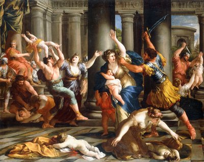 La masacre de los inocentes, c.1631 de Giovanni Francesco Romanelli