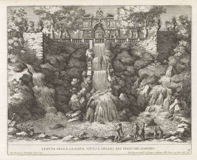 Cascada en Tuinen van de Villa d