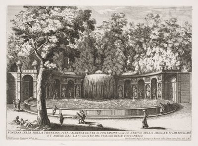 Fontana della Sibilla Tiburtina de Giovanni Francesco Venturini
