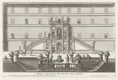 Tuinzijde van de Villa d
