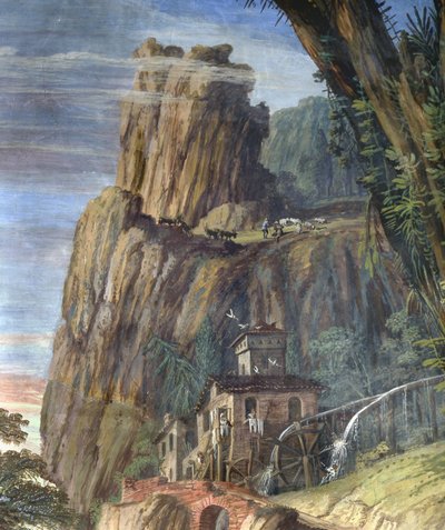 Molino (detalle) de Giovanni Ghisolfi