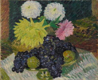 Dalias y uvas, 1908 de Giovanni Giacometti