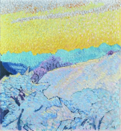 Tarde de invierno de Giovanni Giacometti