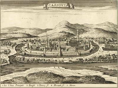Castillo de Košice (Giovanni Giacomo De Rossi, 1683) de Giovanni Giacomo De Rossi