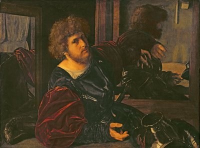 Retrato de Bernardo di Salla (óleo sobre tabla) de Giovanni Girolamo Savoldo