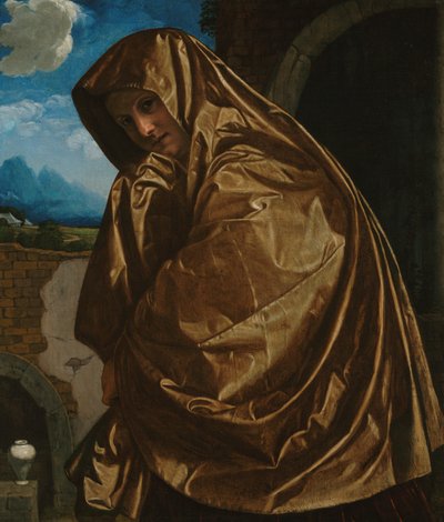 Santa María Magdalena en el Sepulcro de Giovanni Girolamo Savoldo