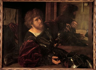 Autorretrato anteriormente llamado retrato de Gaston de Foix de Giovanni Girolamo Savoldo