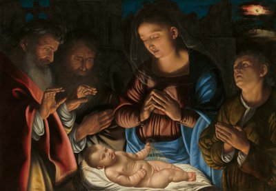 La Adoración de los Pastores de Giovanni Girolamo Savoldo