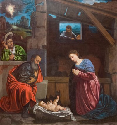 La adoración de los pastores de Giovanni Girolamo Savoldo