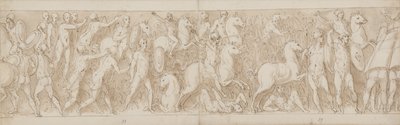 Fin de una parte restaurada de la columna (XLVII); los sármatas son perseguidos en el pantano (XLVIII); los romanos atacan una fortaleza germana (¿?) (inicio de LIV) de Giovanni Guerra