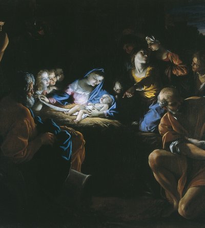 Adoración de los pastores de Giovanni Lanfranco