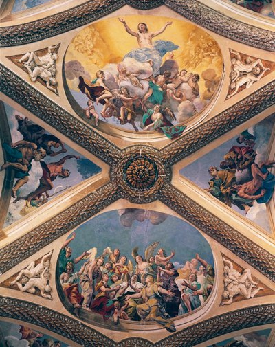 Gloria de Cristo de Giovanni Lanfranco