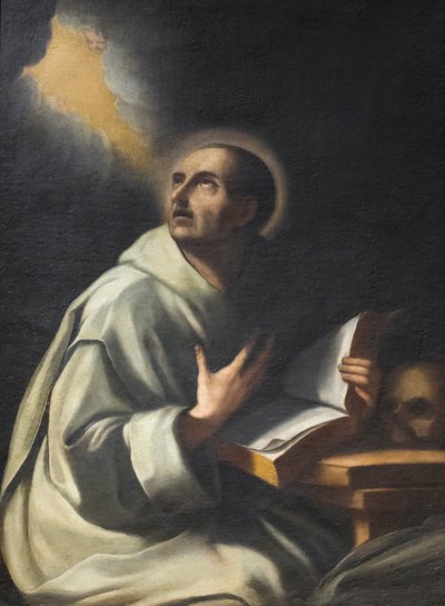 San Bruno (óleo sobre lienzo) de Giovanni Lanfranco
