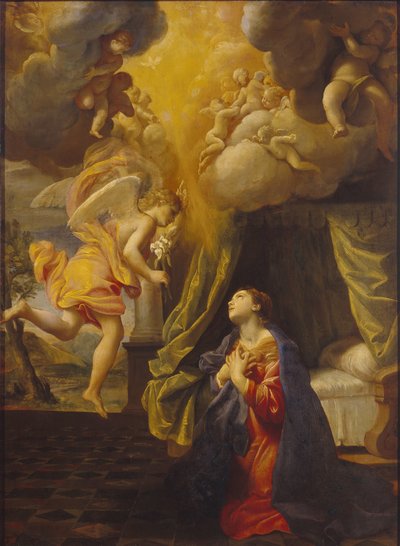 La Anunciación de Giovanni Lanfranco