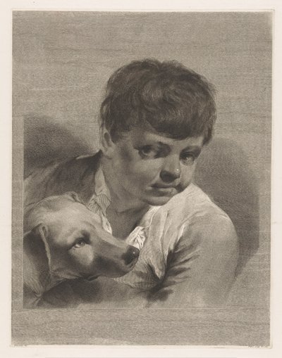 chico con perro de Giovanni Marco Pitteri