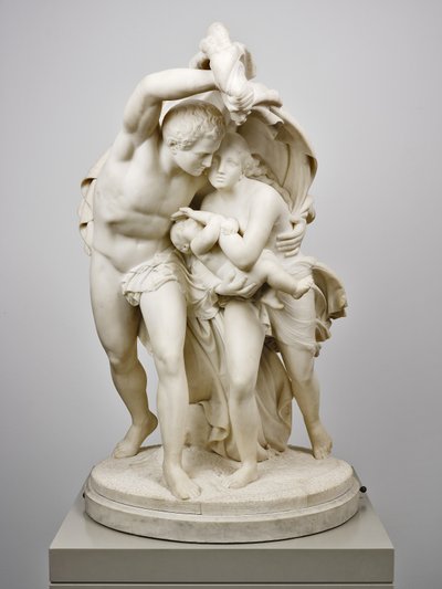 Huida de Pompeya de Giovanni Maria Benzoni