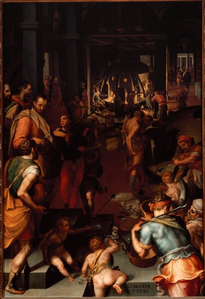 Talleres de fabricación de vidrio de Giovanni Maria Butteri