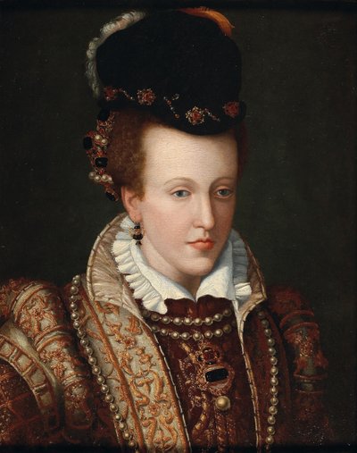 Retrato de Juana de Austria, Gran Duquesa de Toscana de Giovanni Maria Butteri