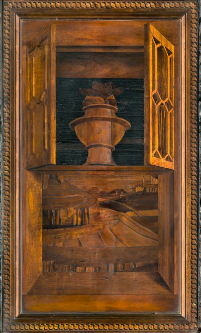 Coro Canónico de Madera, Incrustado por Giovanni Maria Platina 1484, Stallo Superior de Giovanni Maria Platina