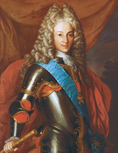 Retrato de Felipe V de España (Versalles) de Giovanni Maria delle called Mulinaretto Piane