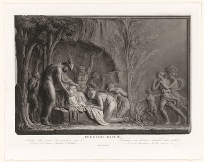 La educación de Baco de Giovanni Martino dei Boni