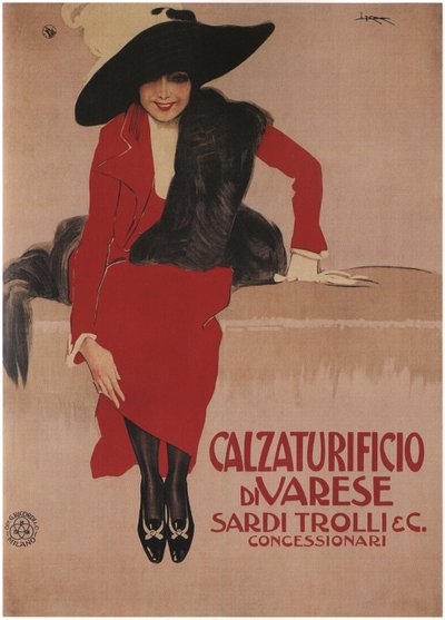 Zapatos Sardi Trolli, 1897 de Giovanni Mataloni