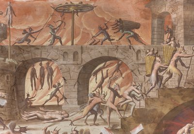 Infierno de Giovanni Mauro della (c.1575 1640) Rovere