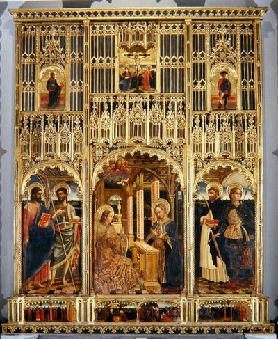 Retablo de la Anunciación de Giovanni Mazone