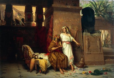 Abraham y Sara en la corte de los Faraones de Giovanni Muzzioli