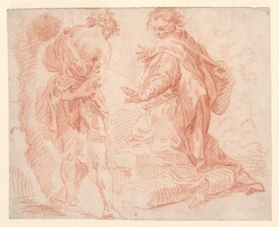 Figuras de pie y arrodilladas de Giovanni Paolo Panini
